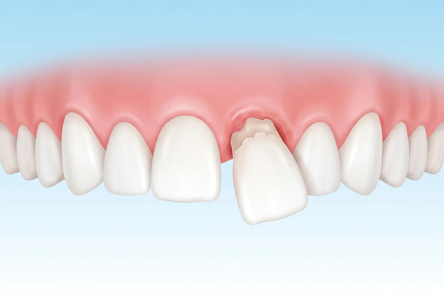 Knocked Out Permanent Tooth